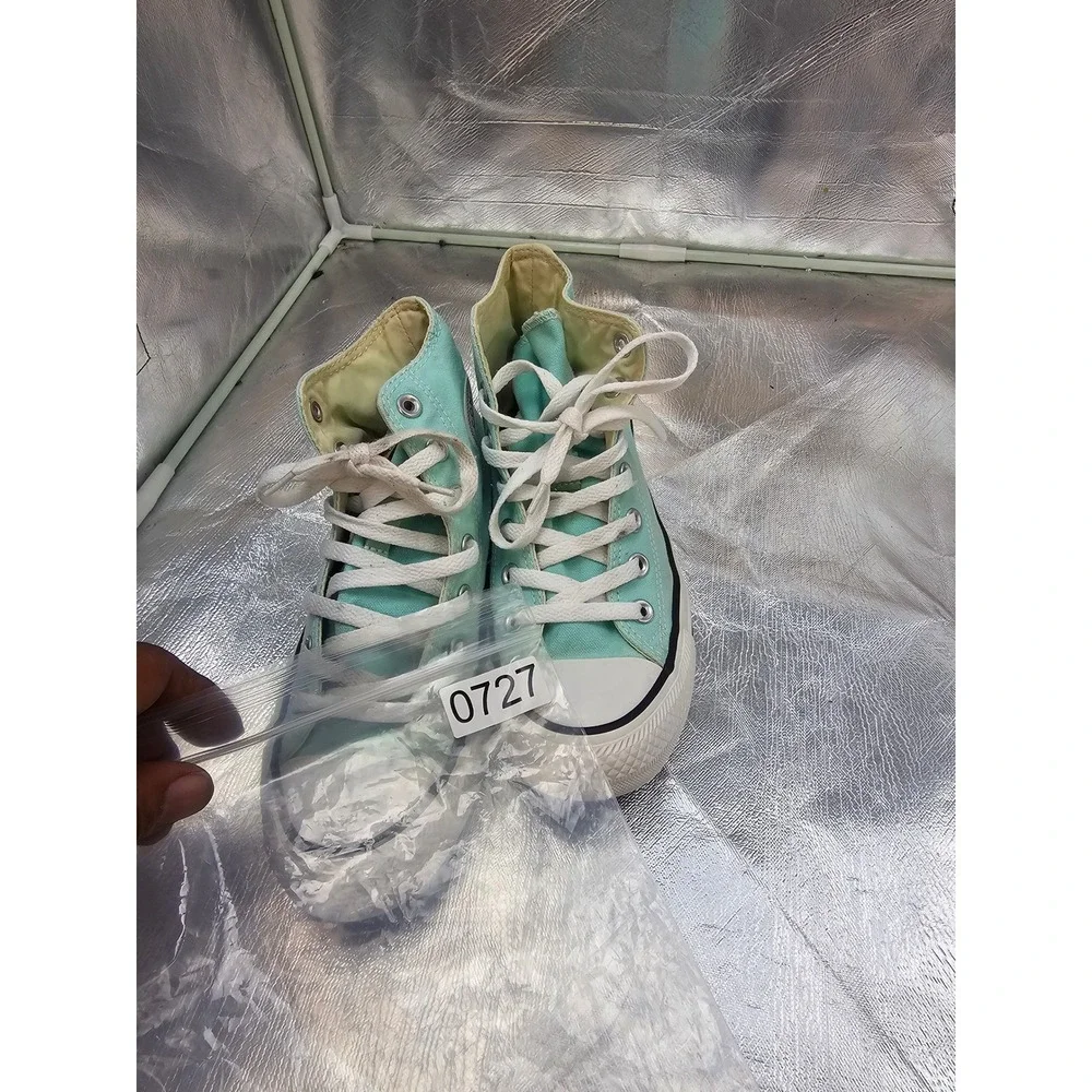 Converse Chuck Taylor All Star High Top Mint Green Sneakers Men's 5 Women's 7 - Picture 8 of 8